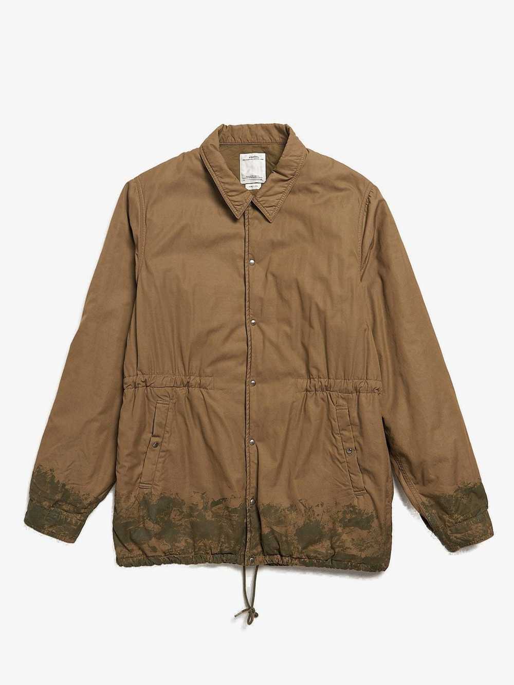 Visvim Khaki Dark Green Sleeve Detailed Cotton Ja… - image 1