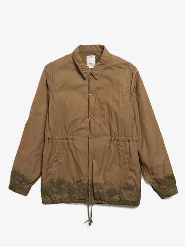 Visvim Khaki Dark Green Sleeve Detailed Cotton Ja… - image 1