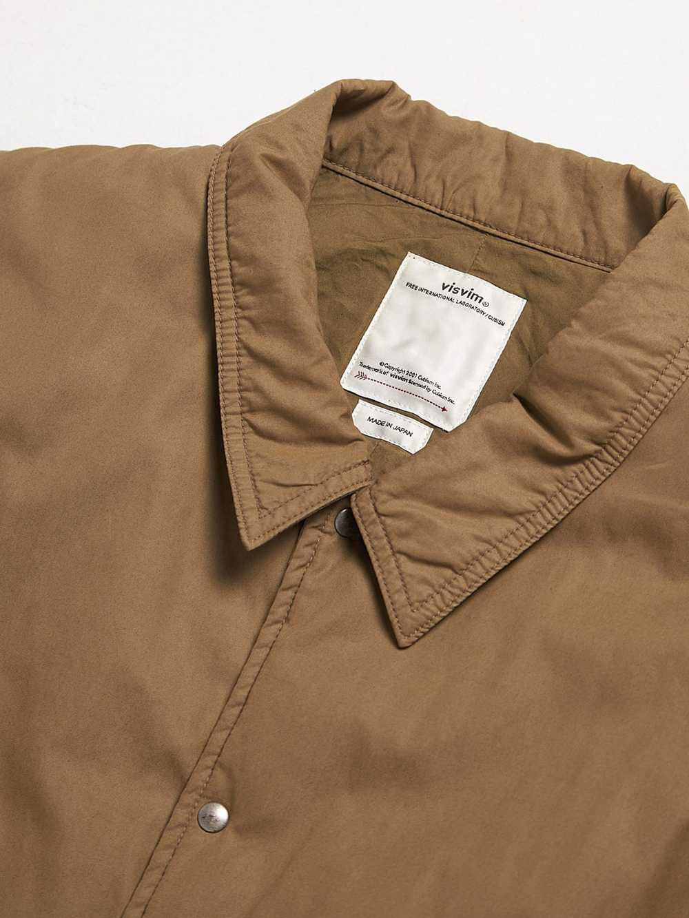 Visvim Khaki Dark Green Sleeve Detailed Cotton Ja… - image 3