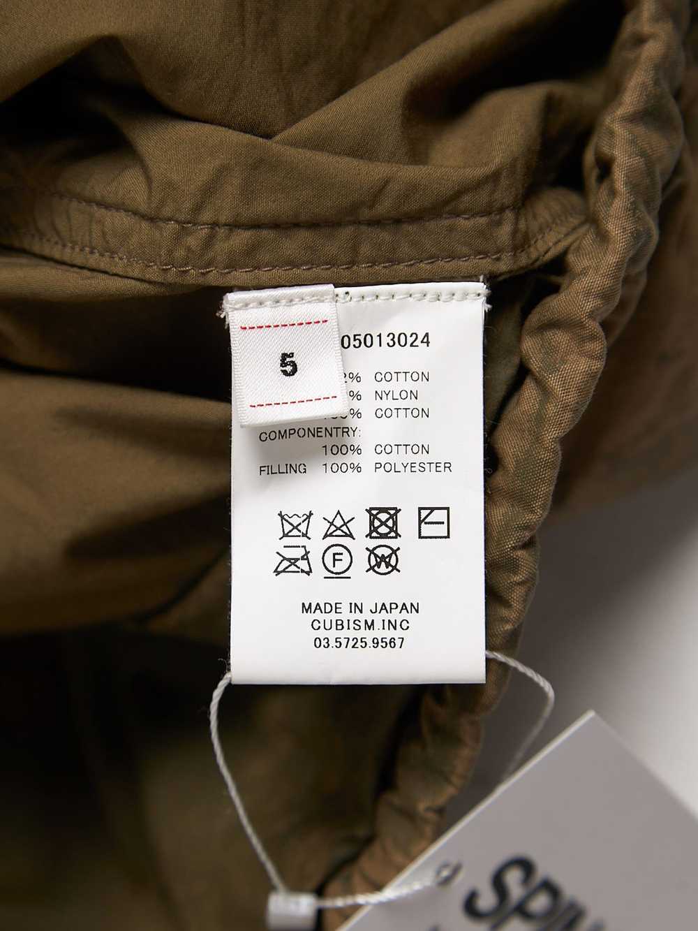 Visvim Khaki Dark Green Sleeve Detailed Cotton Ja… - image 4