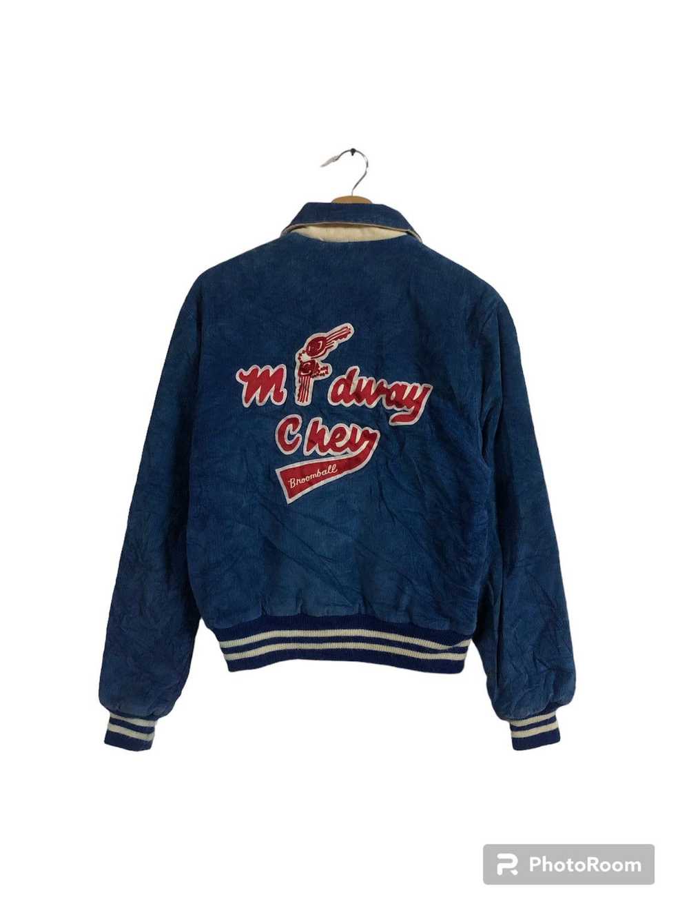 Made In Usa × Varsity Jacket × Vintage Vintage 80… - image 2