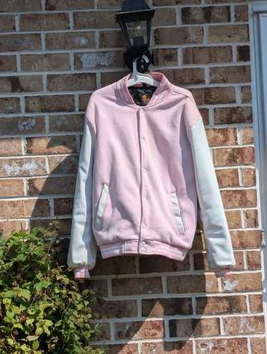 Pink varsity jacket - Gem Pink varsity jacket - Gem