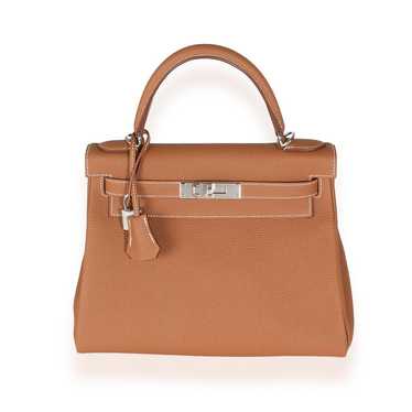 Hermès Kelly 28 leather handbag