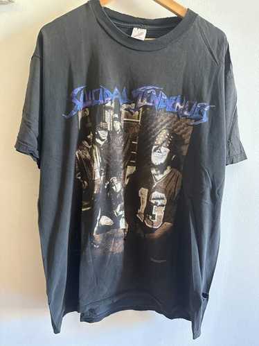 ビンテージハードコアパンクバンドSUICIDALTENDENCIESゲームシャツ 90s DEAD KENNEDYS S/S T-Shirt / vintage ビンテージ デッド