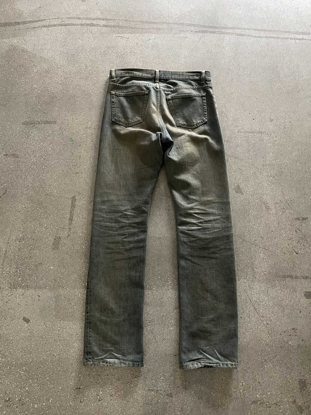 Helmut Lang × Vintage Helmut Lang FW99 mud wash d… - image 10