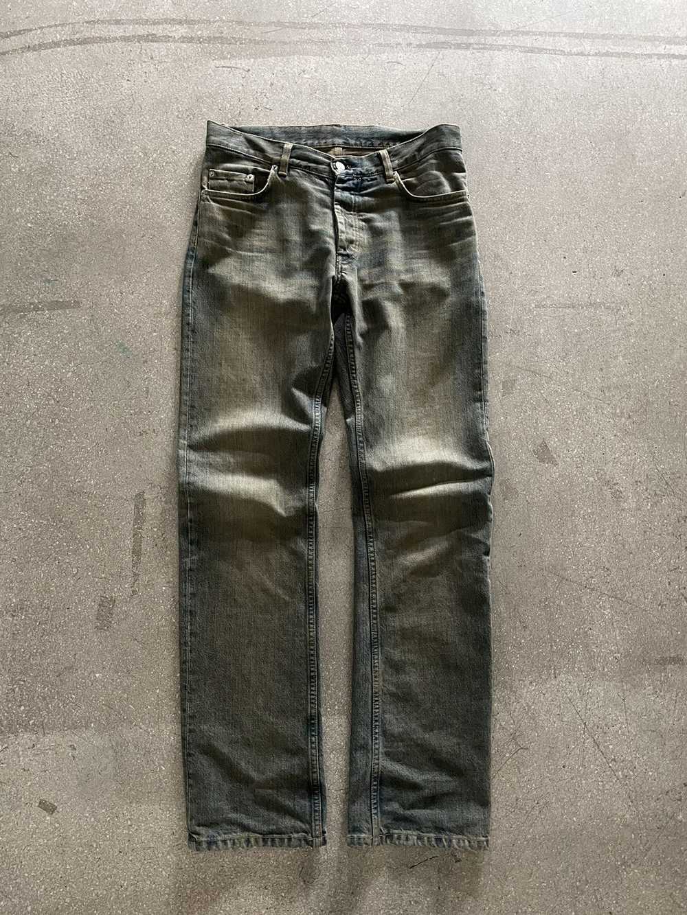 Helmut Lang × Vintage Helmut Lang FW99 mud wash d… - image 1