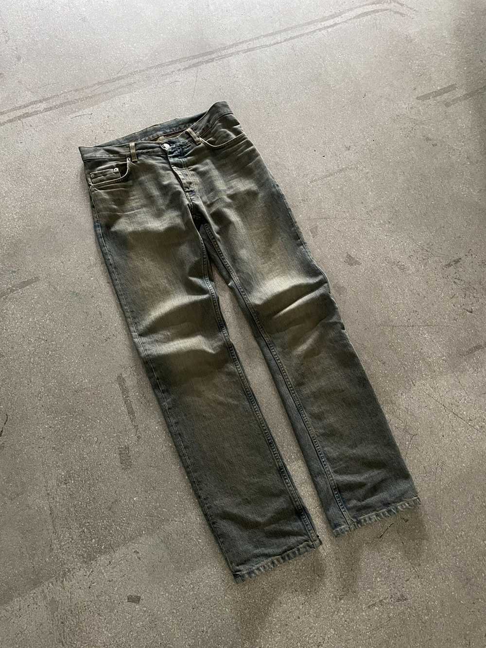 Helmut Lang × Vintage Helmut Lang FW99 mud wash d… - image 3