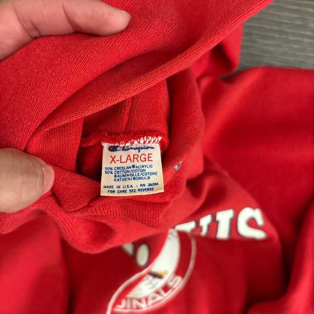 Champion × Vintage Vintage 1980s Cardinals Champi… - image 3