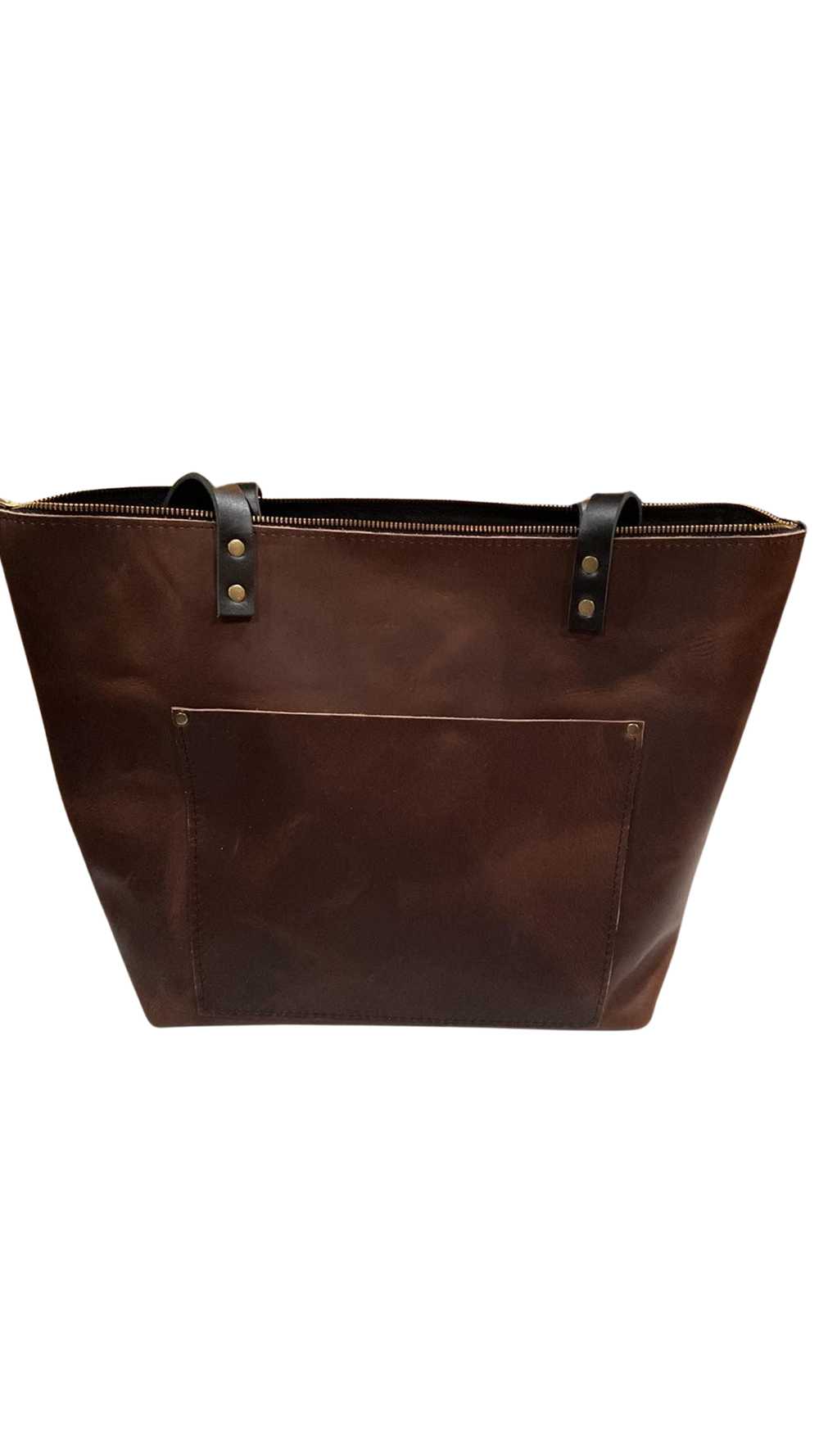 Portland Leather Leather Tote Bag - image 2