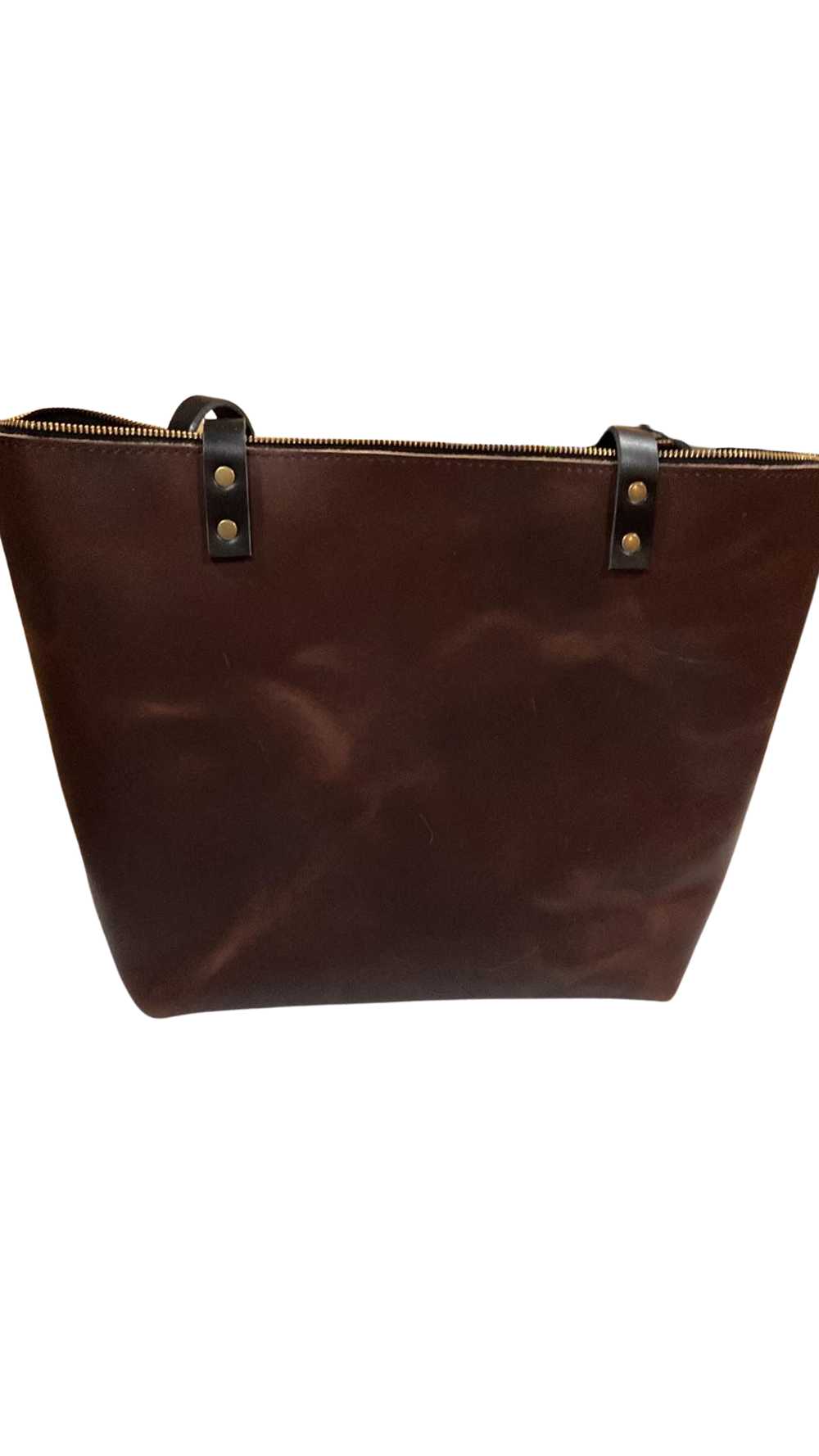 Portland Leather Leather Tote Bag - image 4