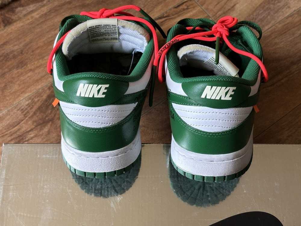 Nike × Off-White Nike dunk x off white - pine gre… - image 3