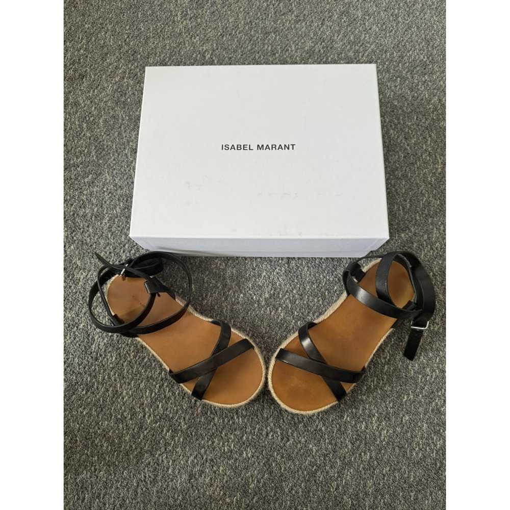 Isabel Marant Leather sandal - image 3