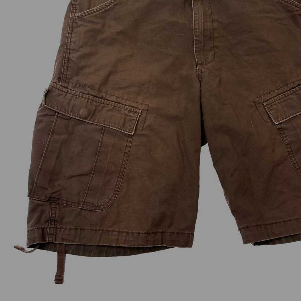 Gap × Vintage Vintage gap brown cargo shorts - image 3