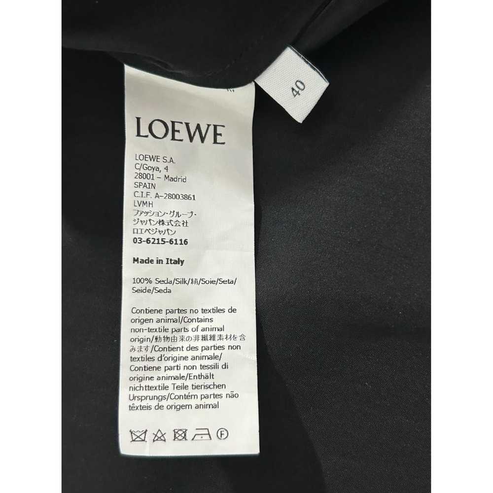 Loewe Anagram silk blouse - image 8