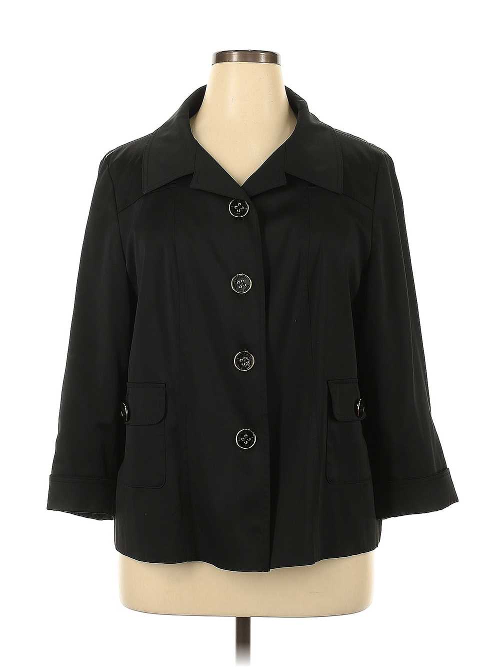 Elena Miro Women Black Jacket 16 - image 1