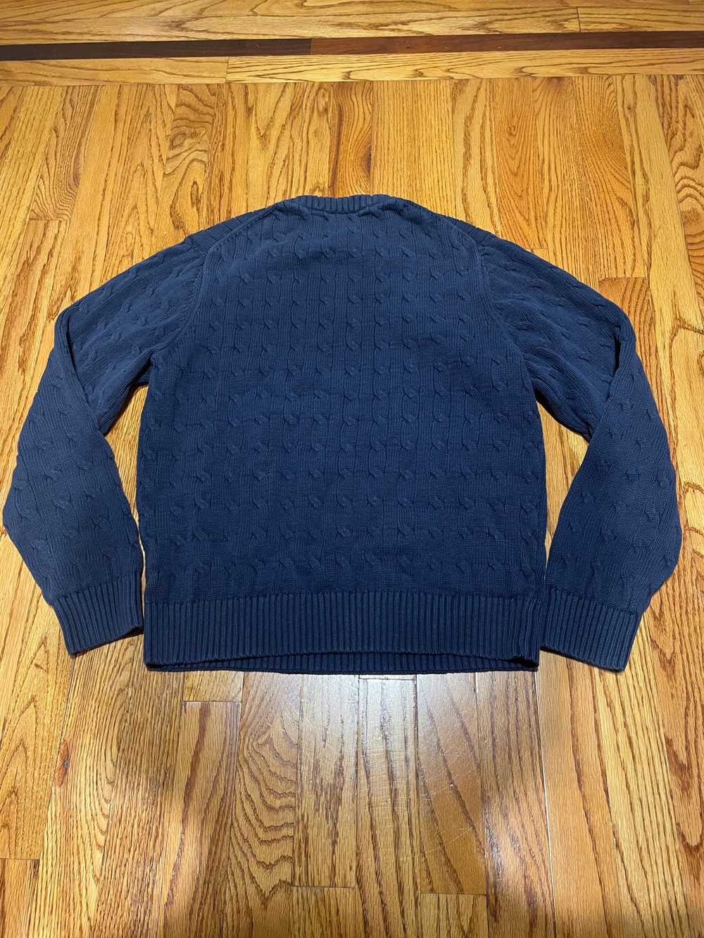 Jos. A. Bank Jos A. Bank Cable Knit Sweater Crewn… - image 2