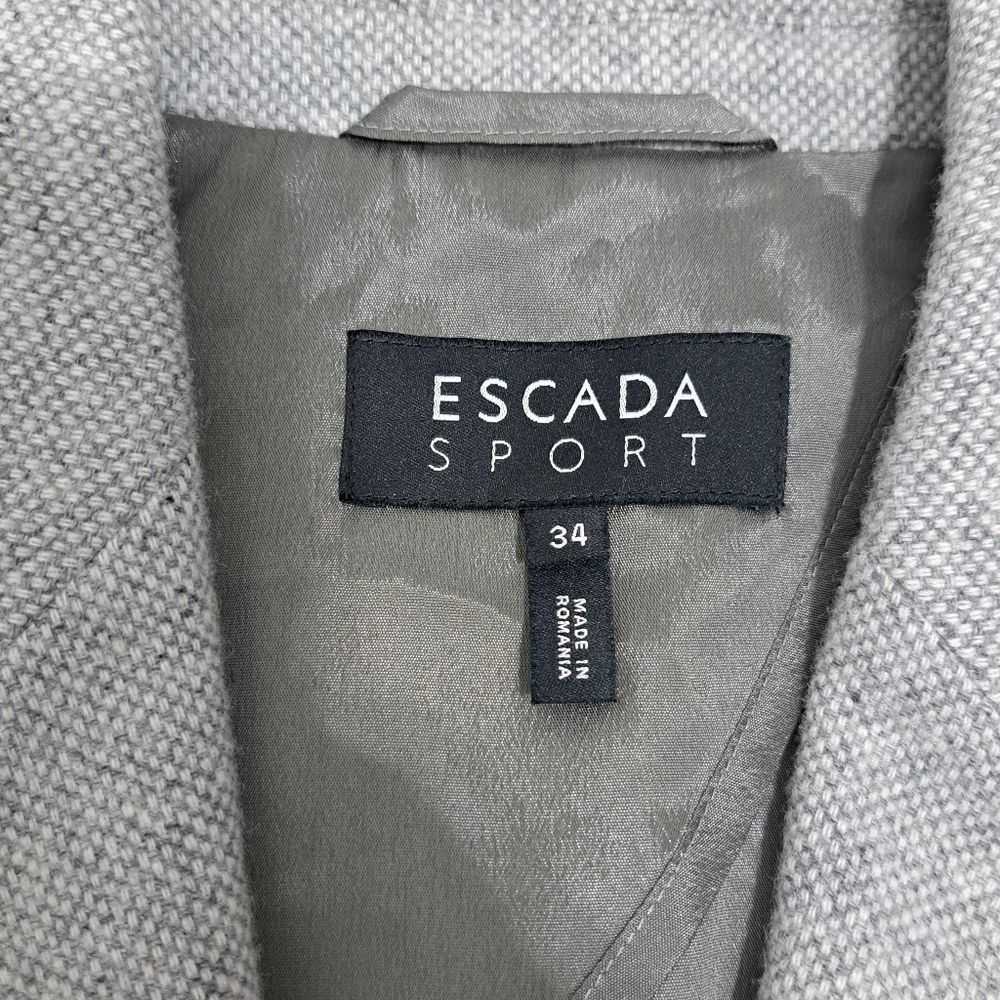 Escada Escada Women's Virgin Wool Blend Sport Bla… - image 8