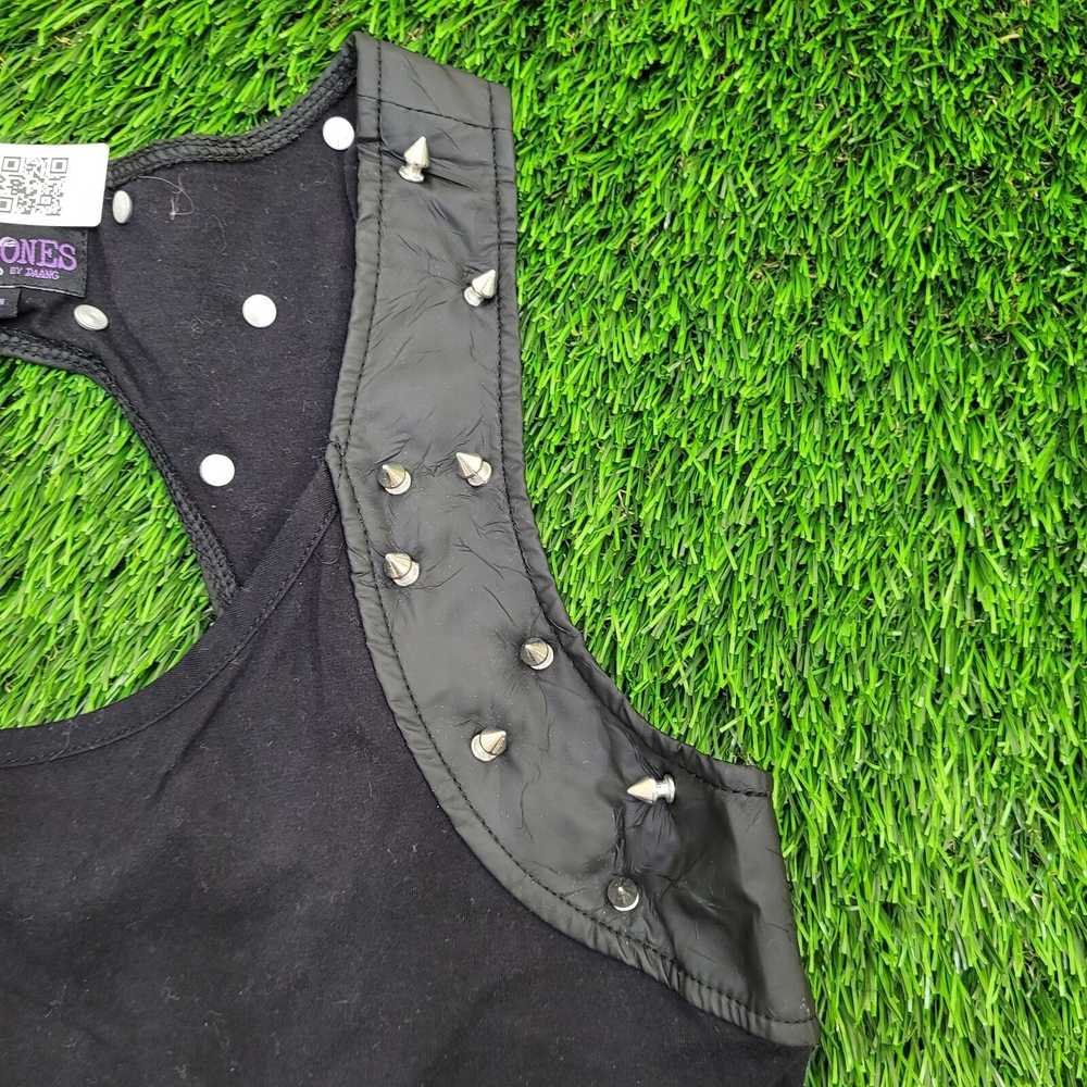 Other Royal-Bones Rocker Studded Tank-Top Womens … - image 10