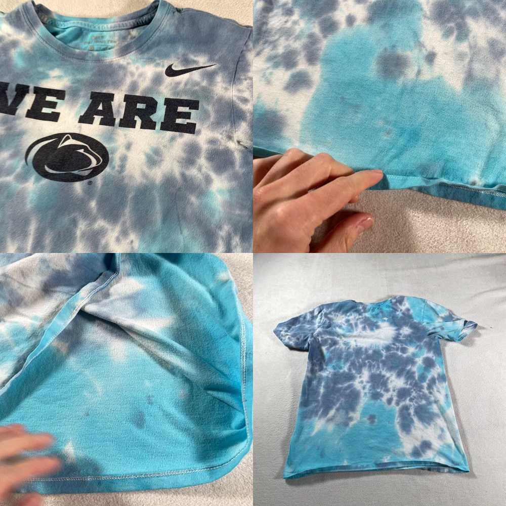 Nike Penn State Shirt Women Small Blue Tye Dye Ni… - image 4