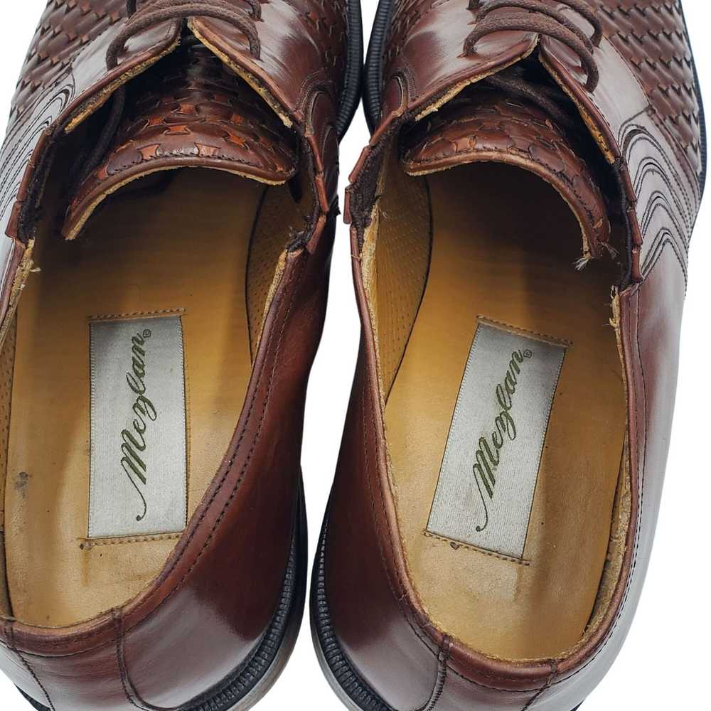 Mezlan Mezlan Montale Men's size 9 Brown Leather … - image 8