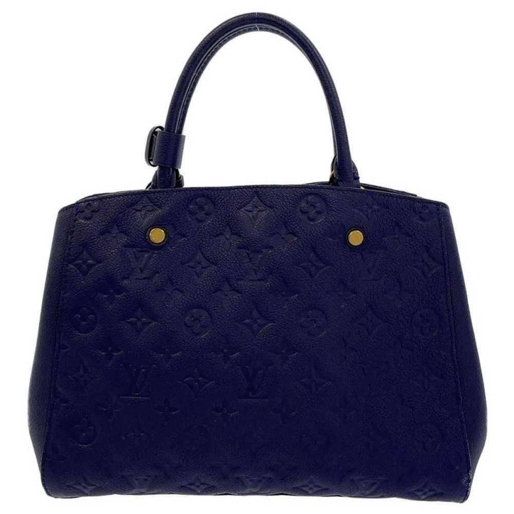 Louis Vuitton Montaigne leather handbag - image 3