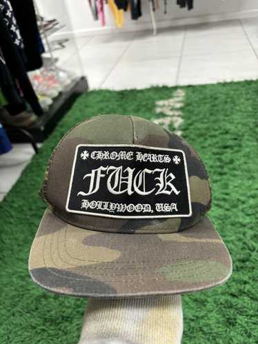 Chrome Hearts Chrome hearts camo cap trucker - image 1