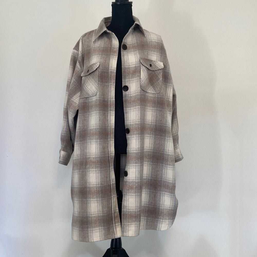 Designer Women’s flannel Shacket - image 2