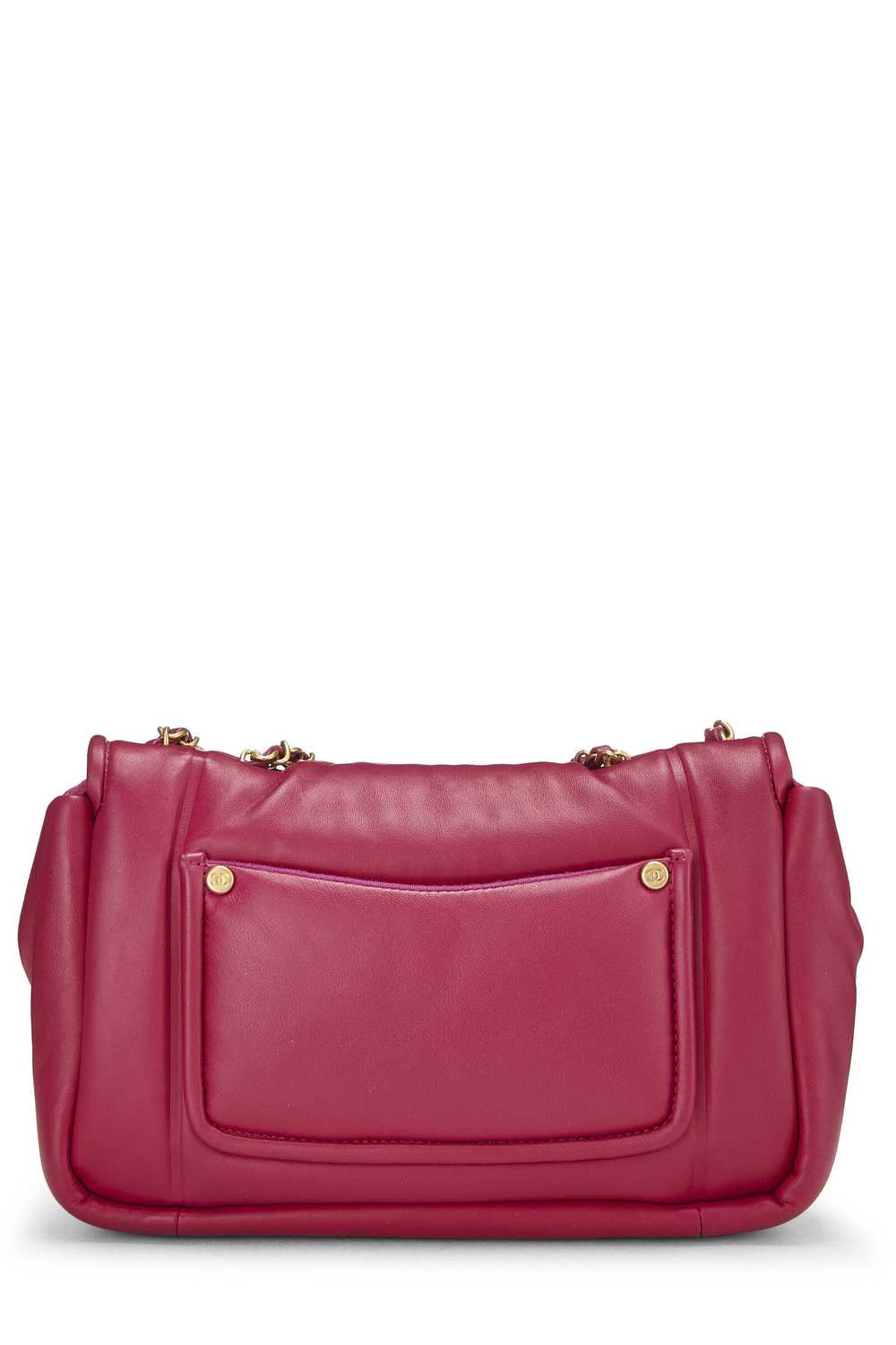 Pink Calfskin Border Full Flap Medium - image 6