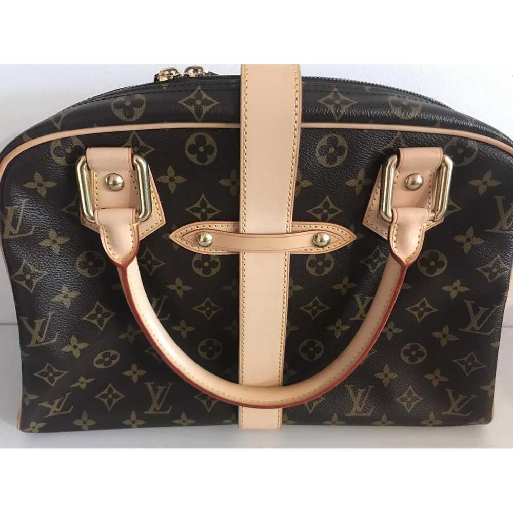 Louis Vuitton Manhattan leather handbag - image 10