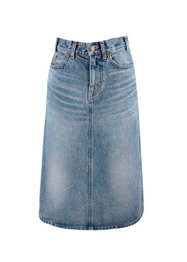 Managed by hewi Celine Denim Midi Skirt