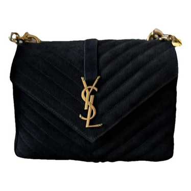 Saint Laurent Collége monogramme cloth handbag - image 1