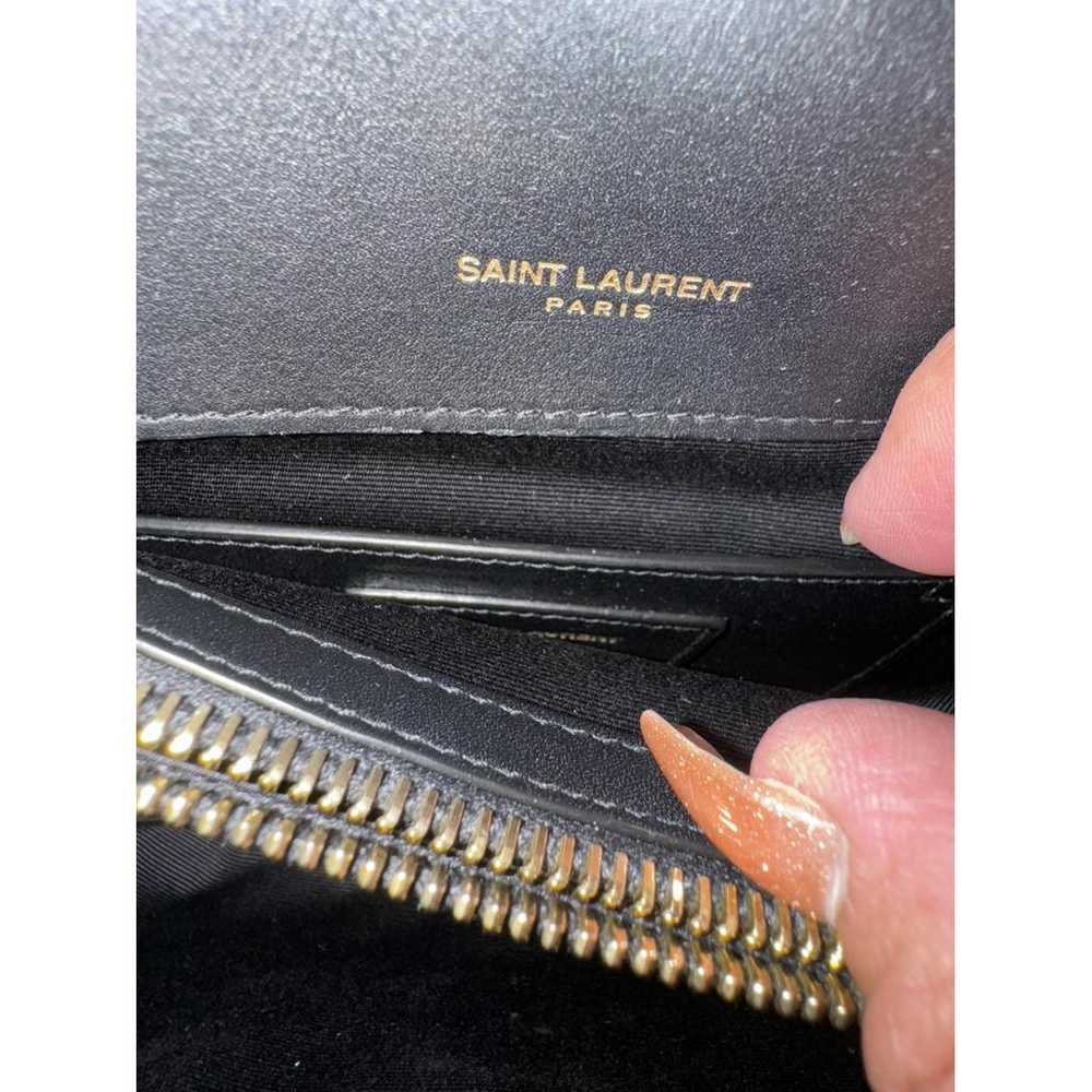 Saint Laurent Collége monogramme cloth handbag - image 6