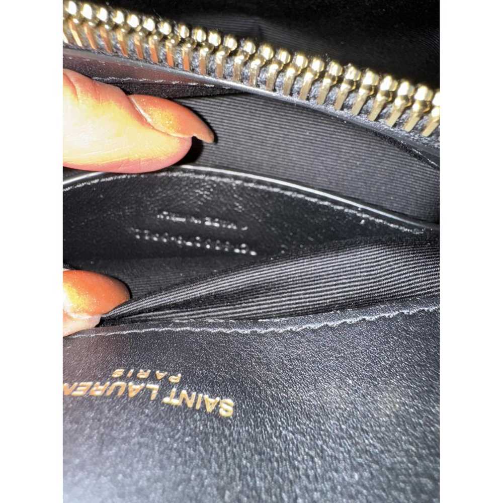 Saint Laurent Collége monogramme cloth handbag - image 7