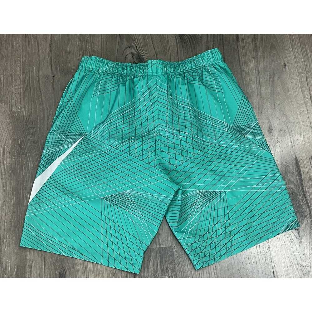 Nike Nike Swimtrunks Mens Medium Green Swoosh Swi… - image 7