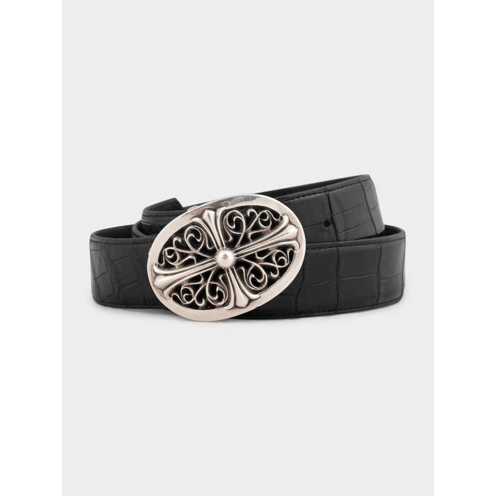 Chrome Hearts Crocodile Leather Belt - image 1