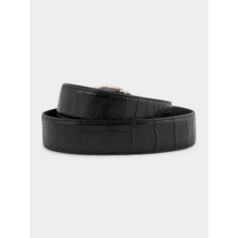 Chrome Hearts Crocodile Leather Belt - image 2