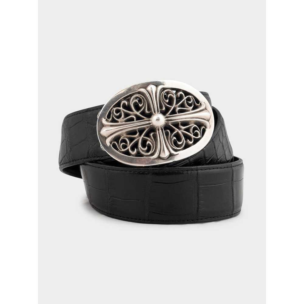 Chrome Hearts Crocodile Leather Belt - image 4