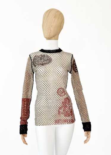 90s mesh top jean paul gaultier - Gem 90s mesh top jean paul gaultier - Gem