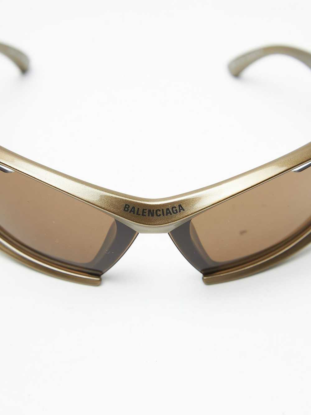 Balenciaga Bronze Sport Sunglasses - image 7