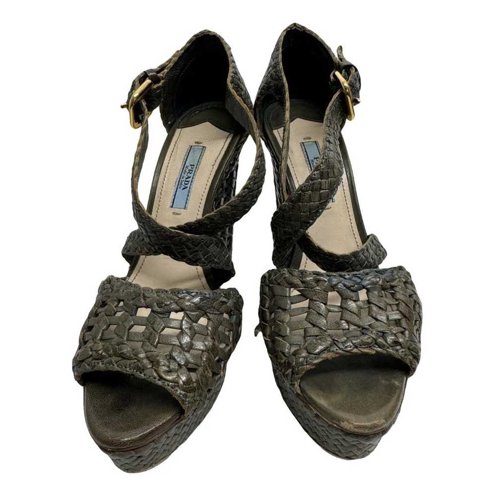 Prada Tweed sandals - image 1