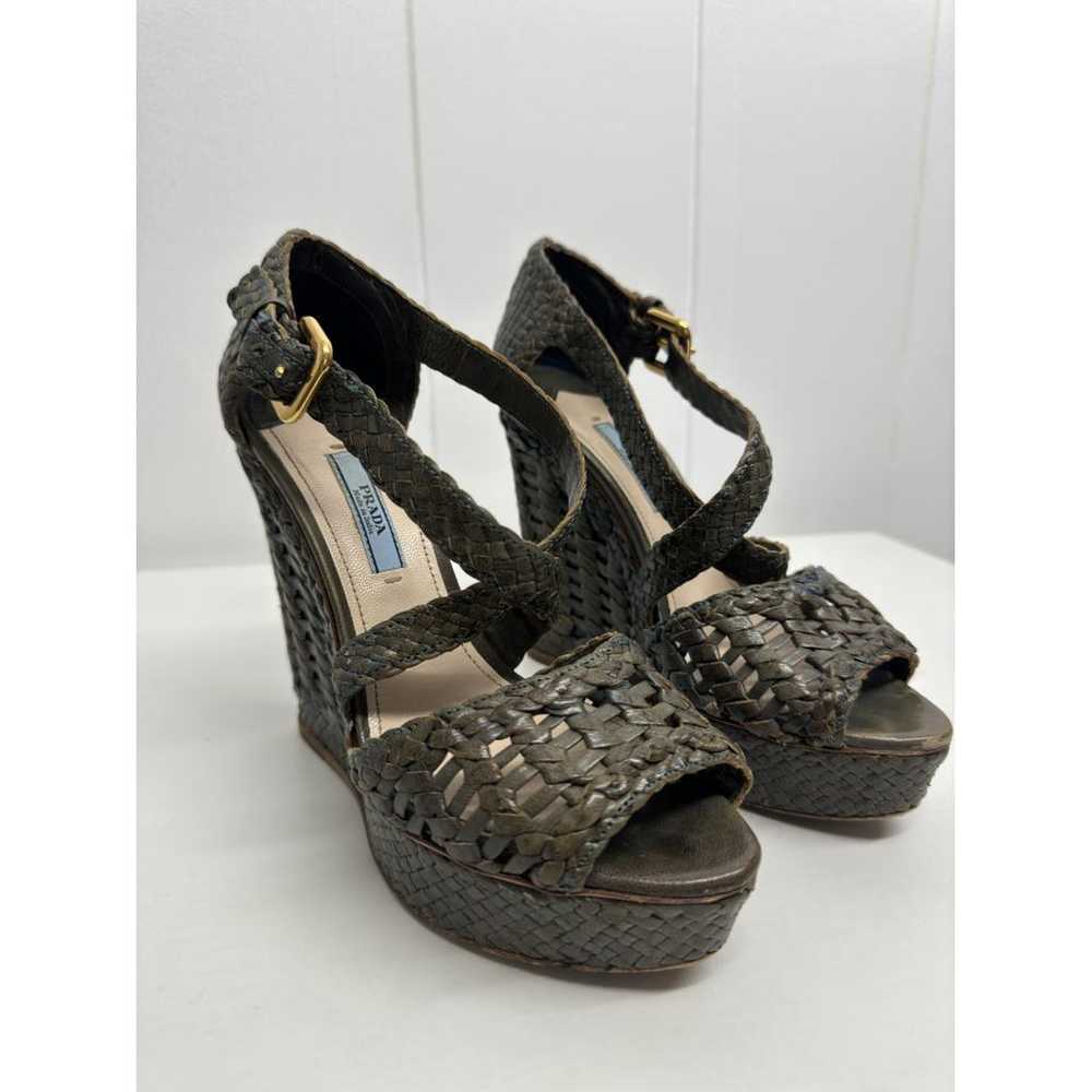 Prada Tweed sandals - image 3