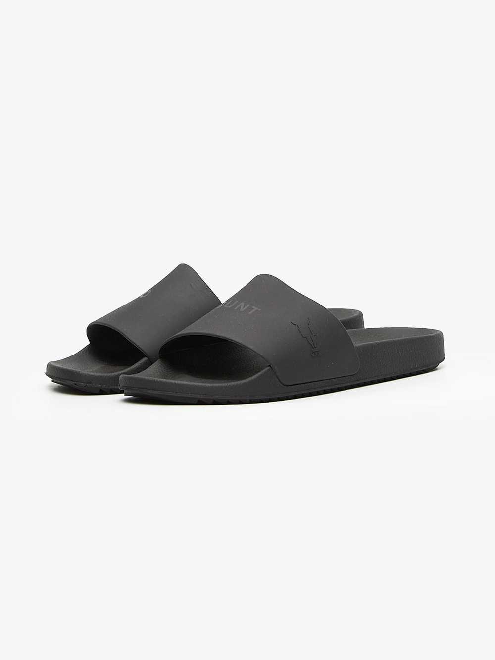 Rick Owens Drkshdw Black So Cunt Printed Rubber S… - image 2