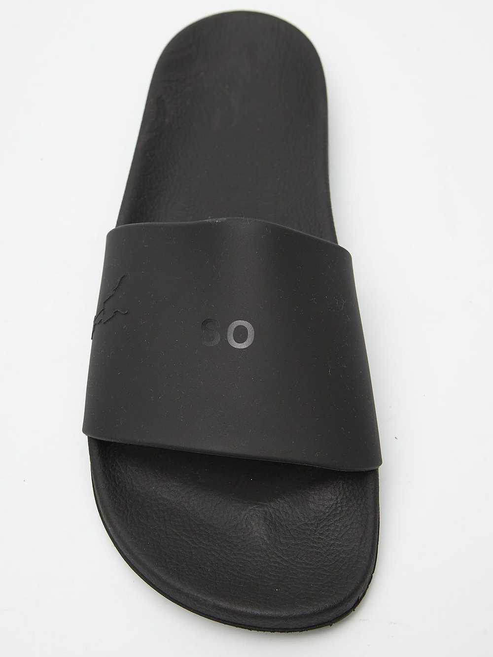 Rick Owens Drkshdw Black So Cunt Printed Rubber S… - image 5