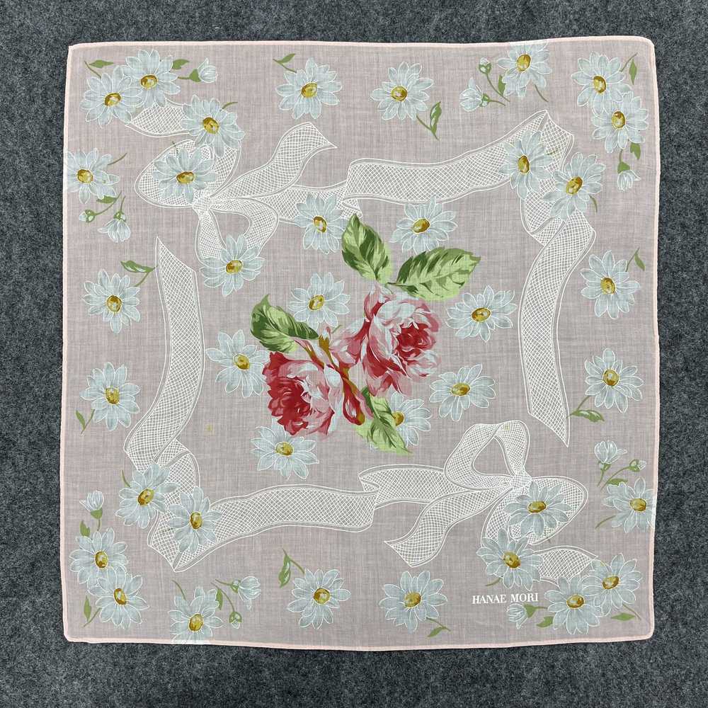 Japanese Brand Hanae Mori Bandana / Handkerchief … - image 3