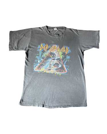 Band Tees × Streetwear × Vintage 1987 Def Leppard… - image 1