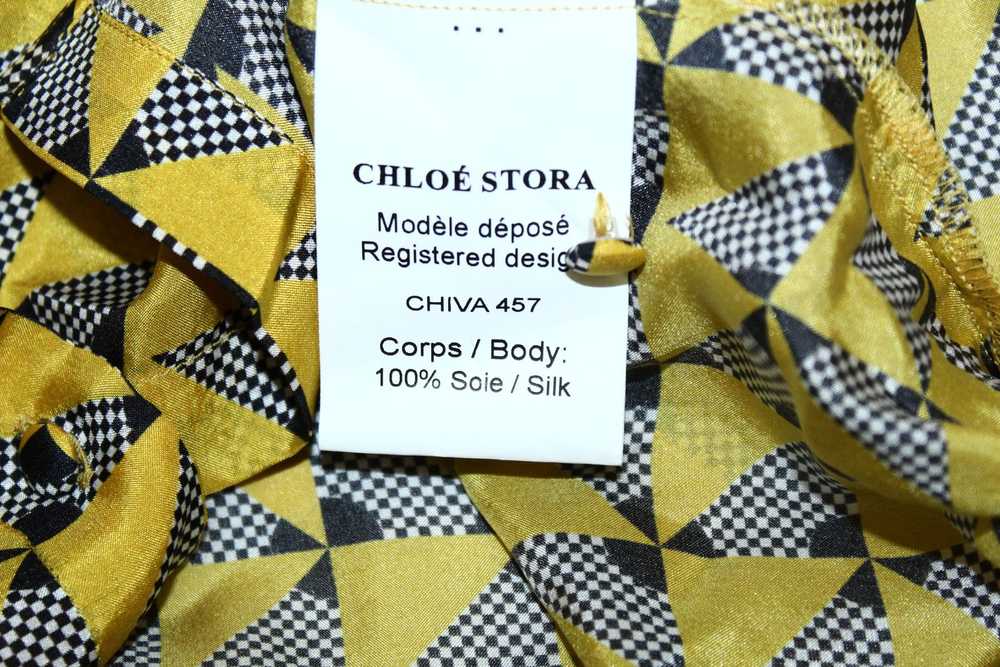 Designer × Luxury Chloe Stora Paris Chiva Print S… - image 5