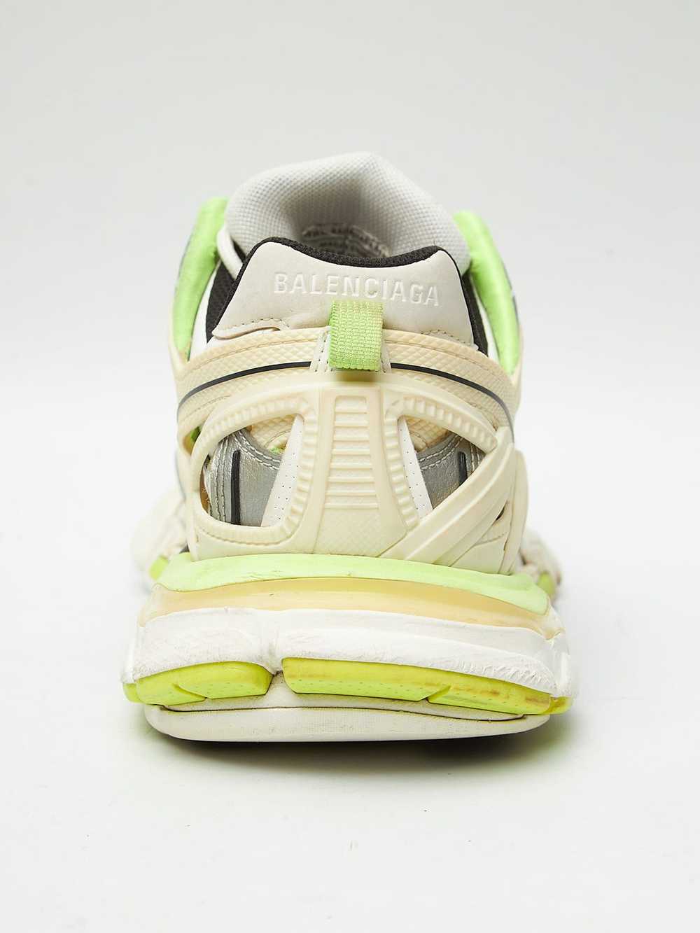 Balenciaga White and Neon Green Track 2 Sneakersss - image 6