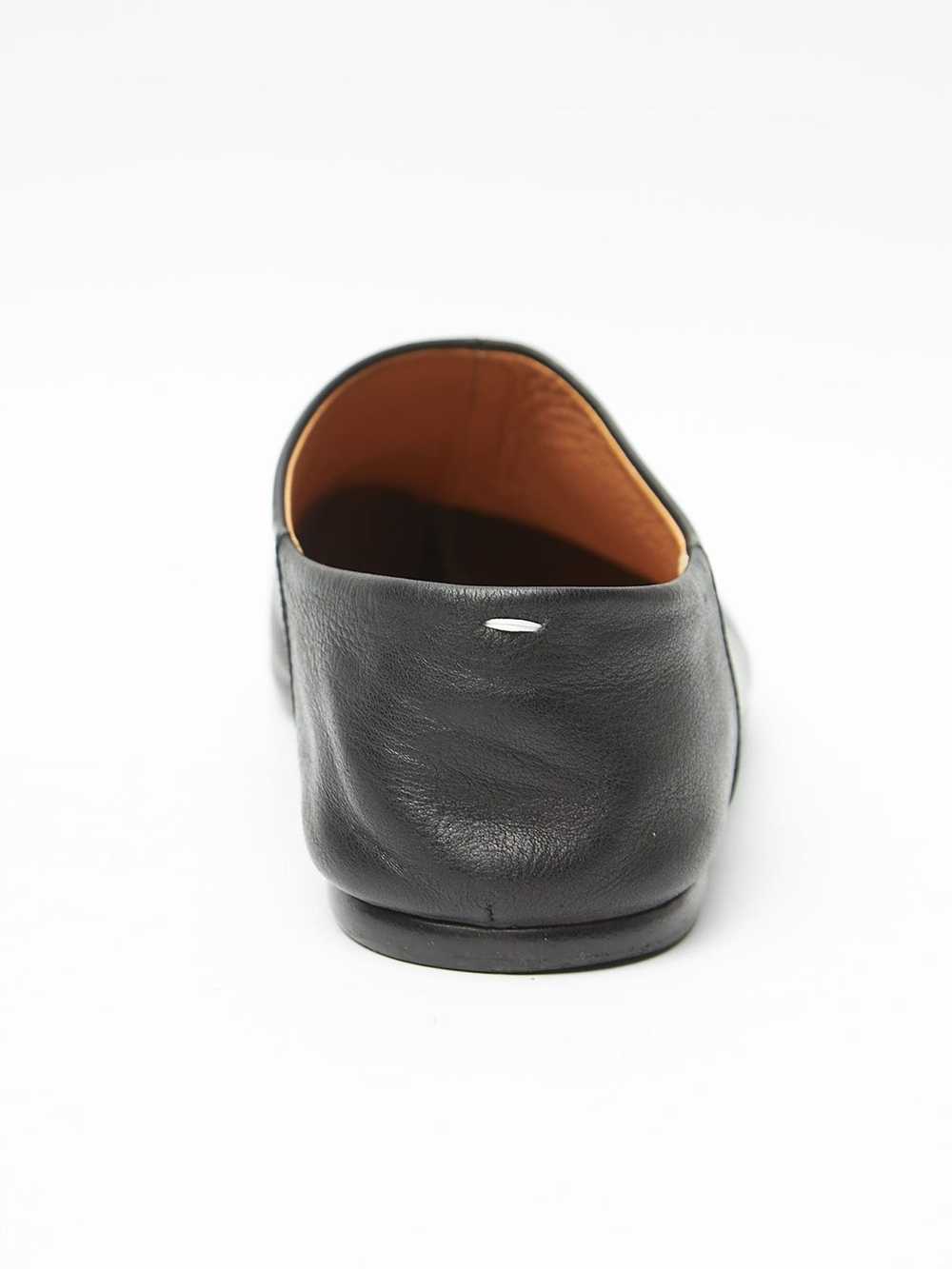 Maison Margiela Black Leather Tabi Mules - image 6