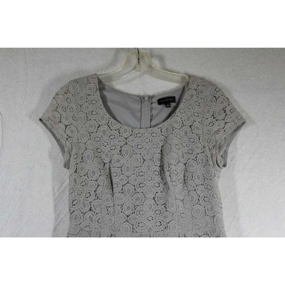 Vintage The Limited Dress Gray Size 2 Eyelet Cap … - image 2