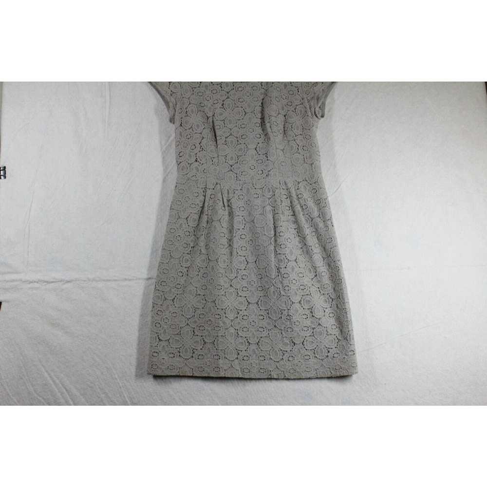 Vintage The Limited Dress Gray Size 2 Eyelet Cap … - image 3